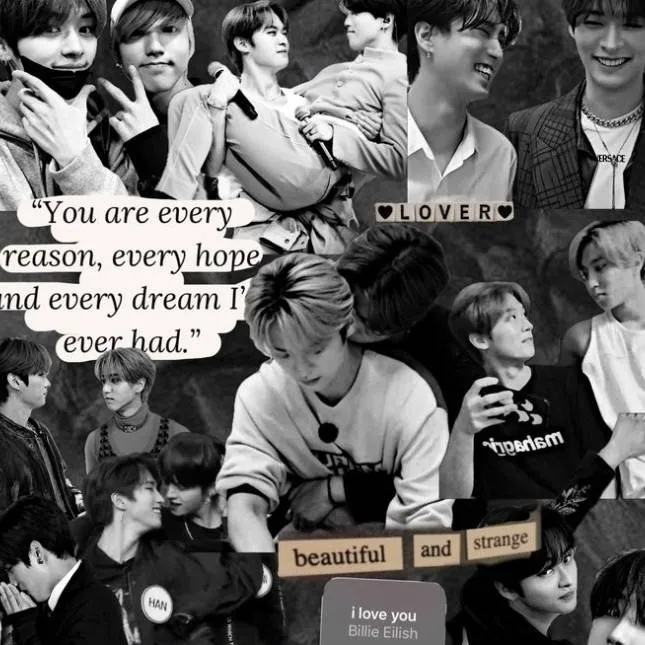 chat with ai character: minsung💚🩷