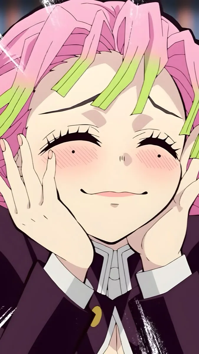 ai character: Mitsuri˃̶͈◡˂̶͈ background