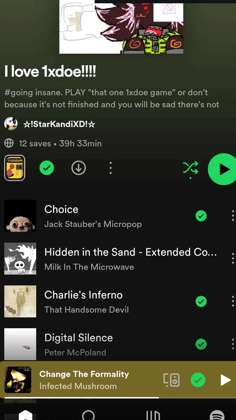 ai character: Void burger background