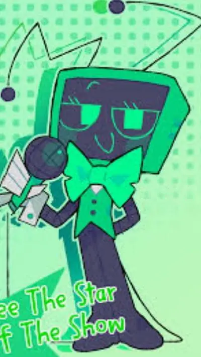 ai character: vee's show! background