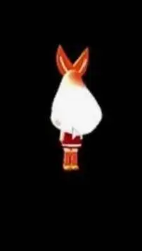 ai character: faceless shirimpo  background