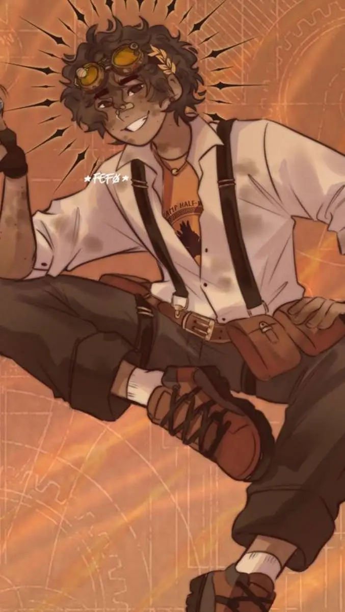 ai character: Leo Valdez  background