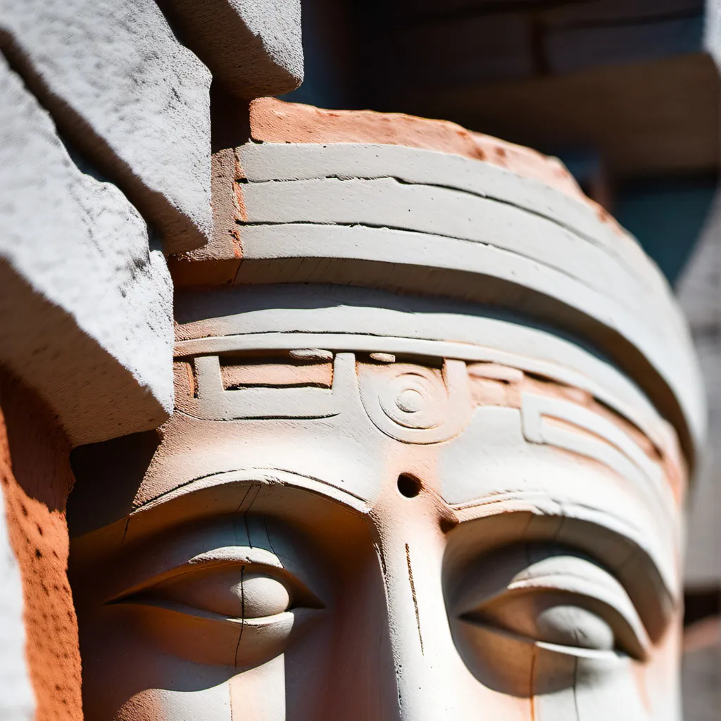 chat with ai character: Clay face