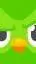 ai character: Duolingo is suspic background