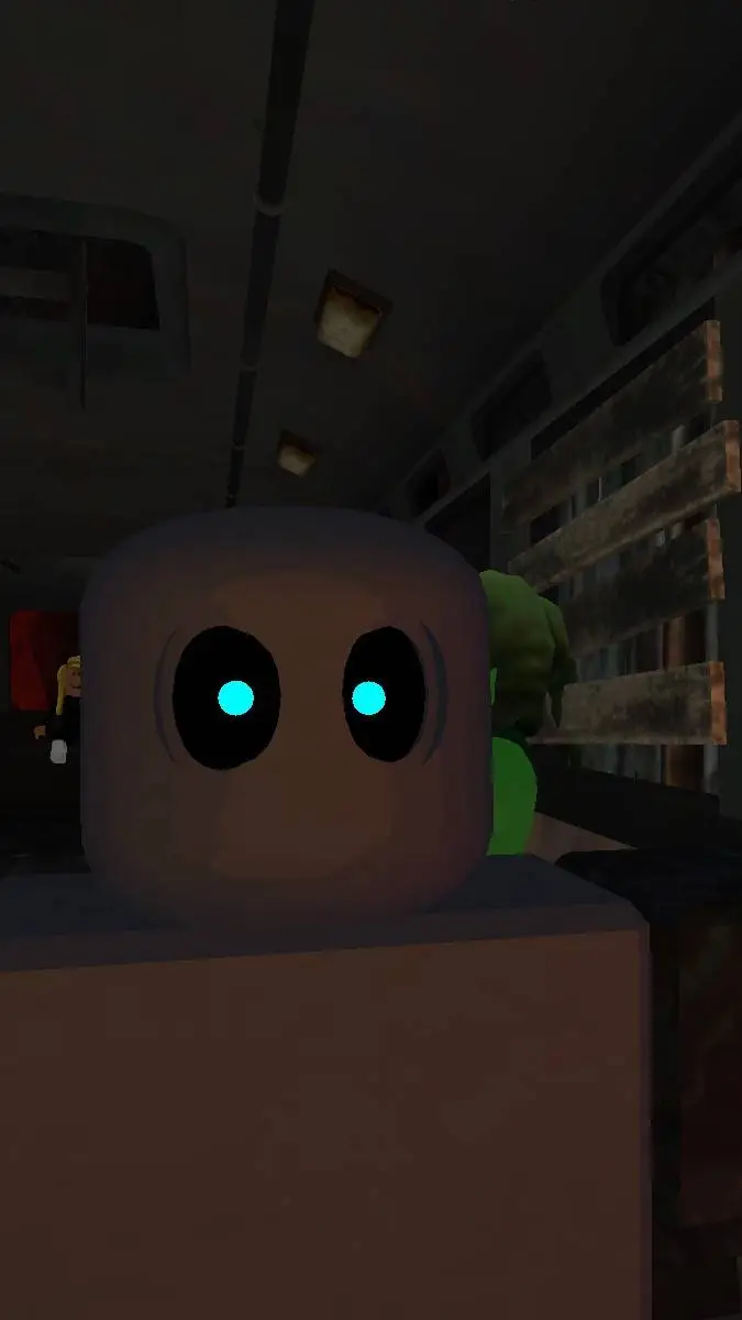 ai character: robot? idk background
