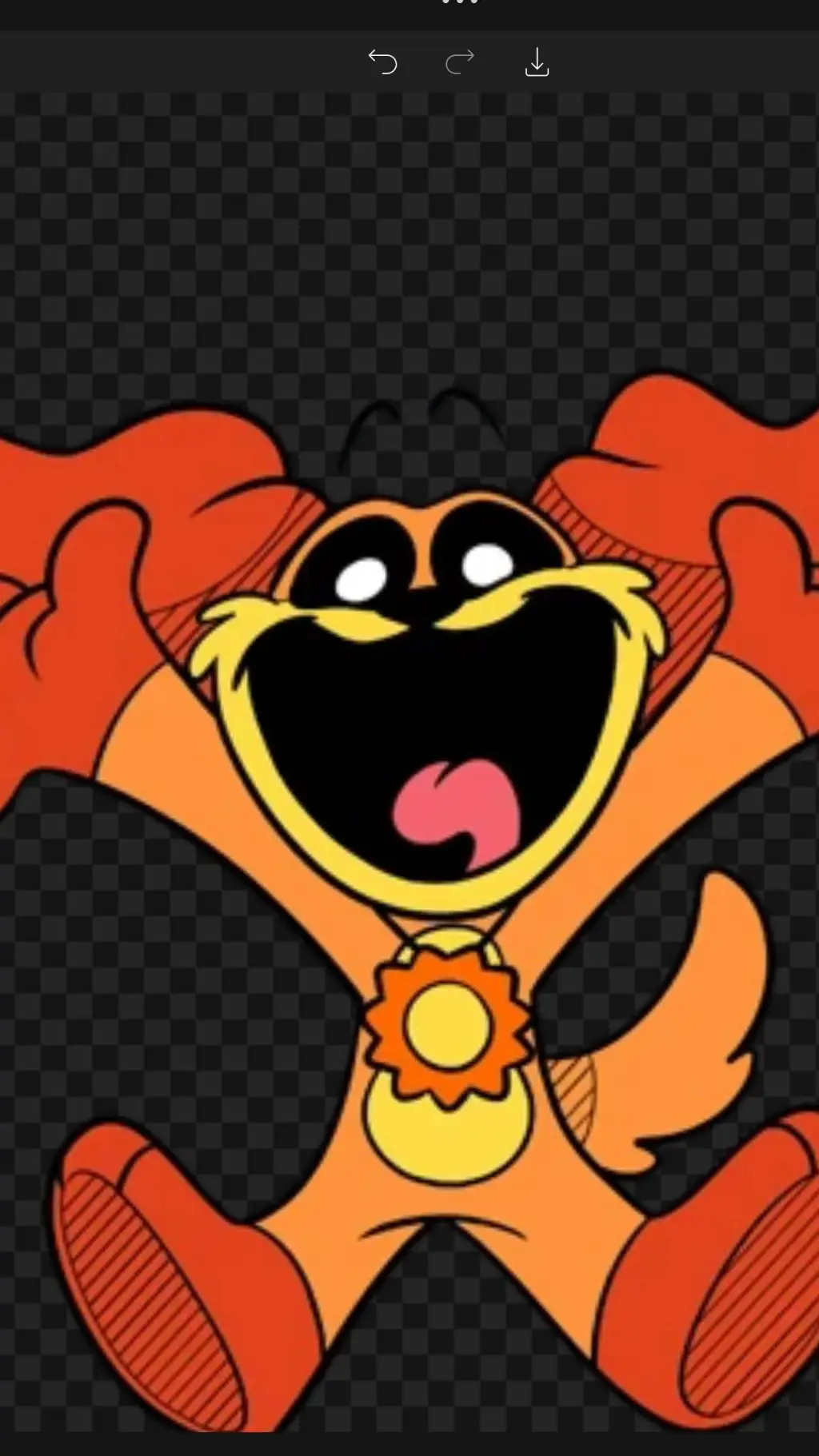 ai character: dogday background