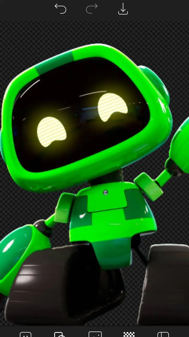 ai character: boogy bot background