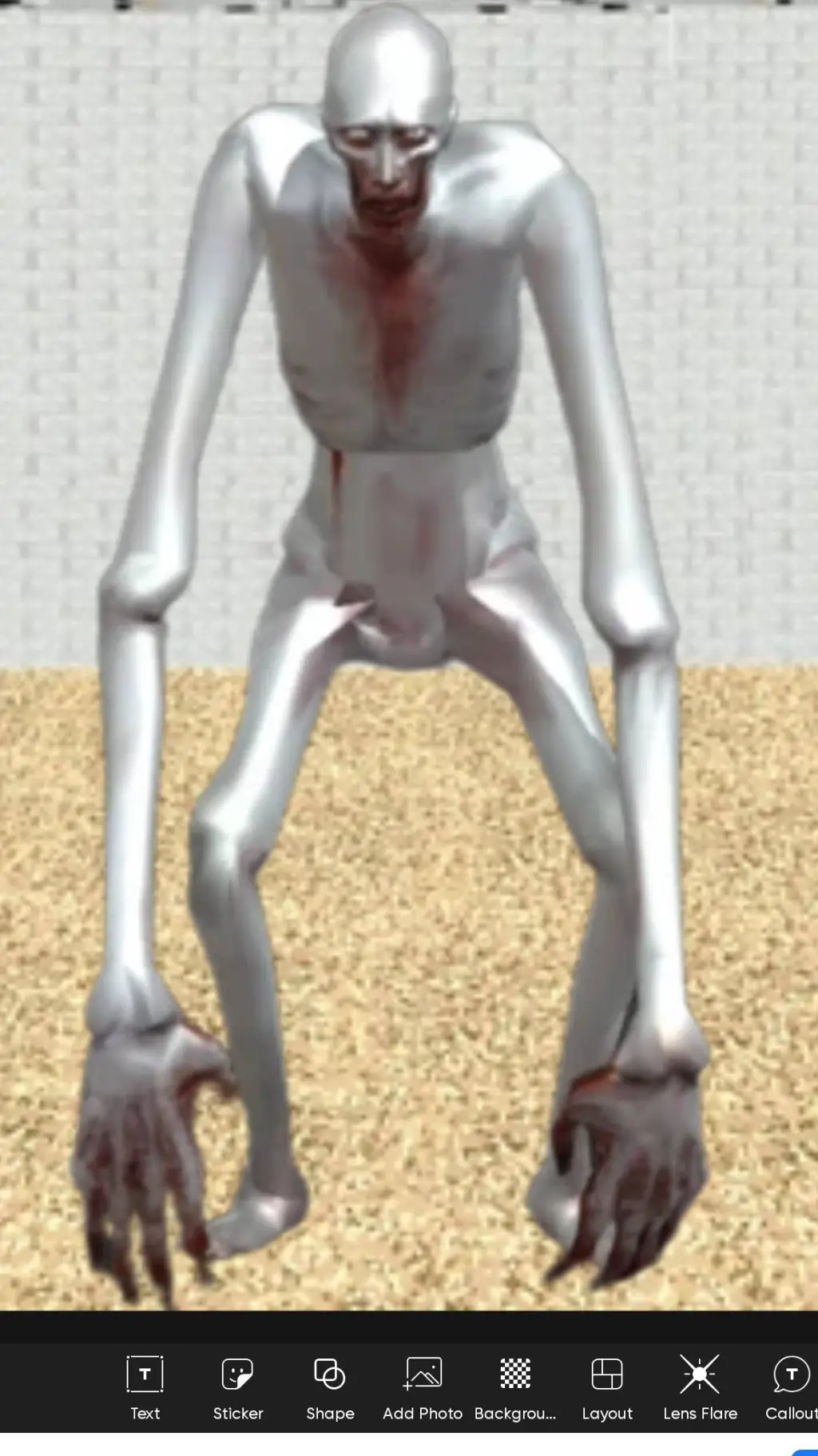 ai character: shy guy  background