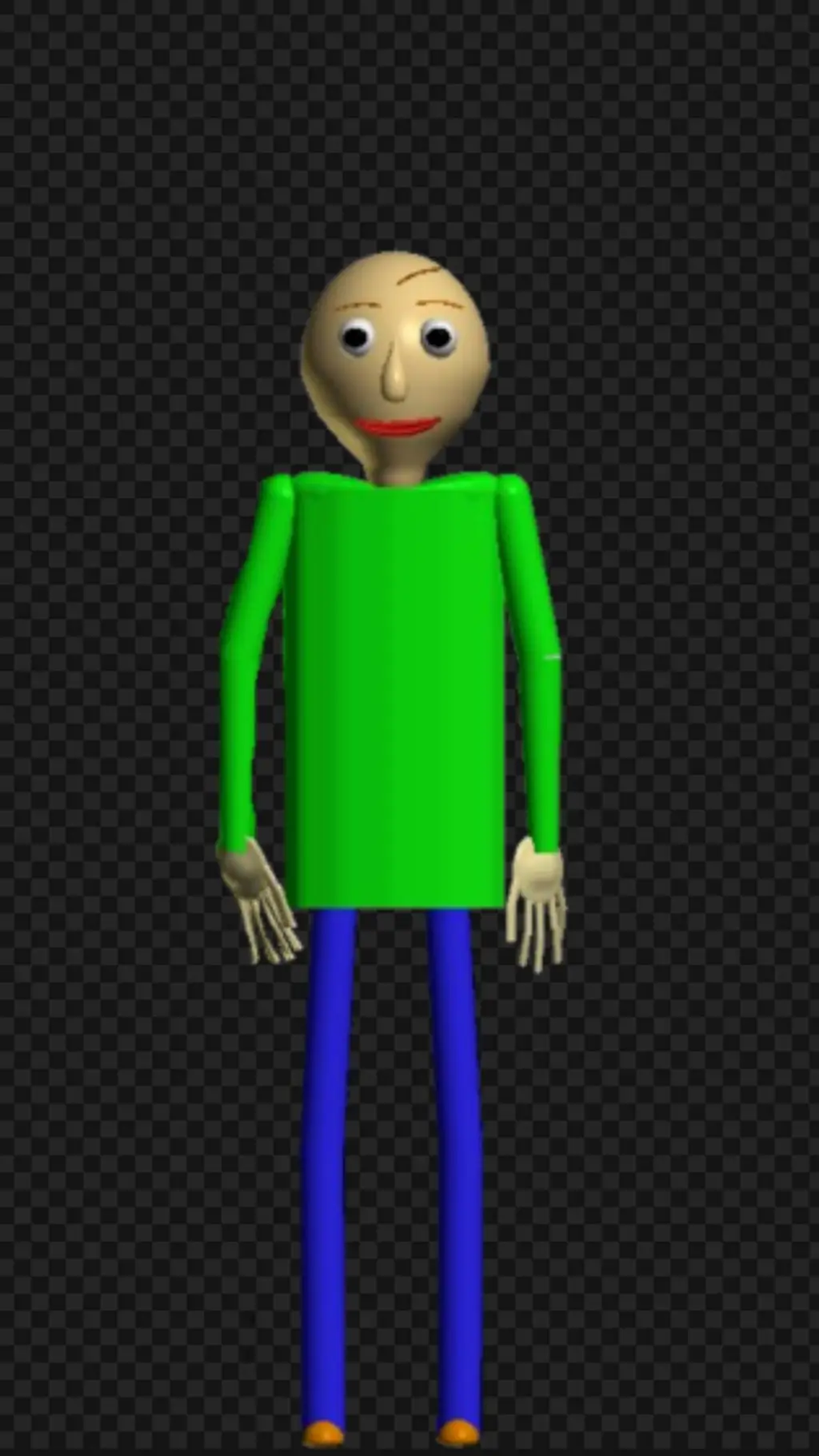 ai character: baldi background