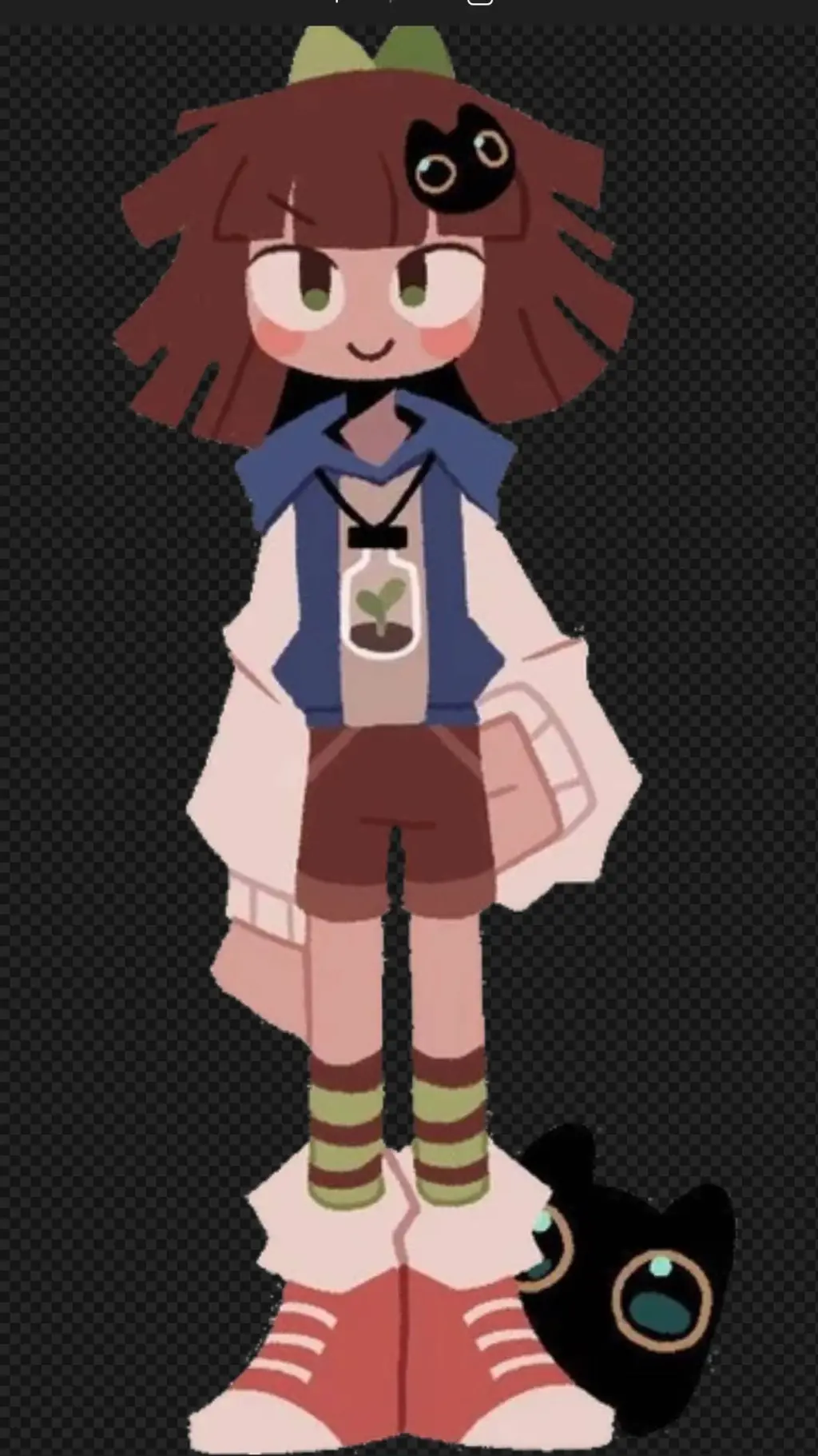ai character: Claire (unpaper) background