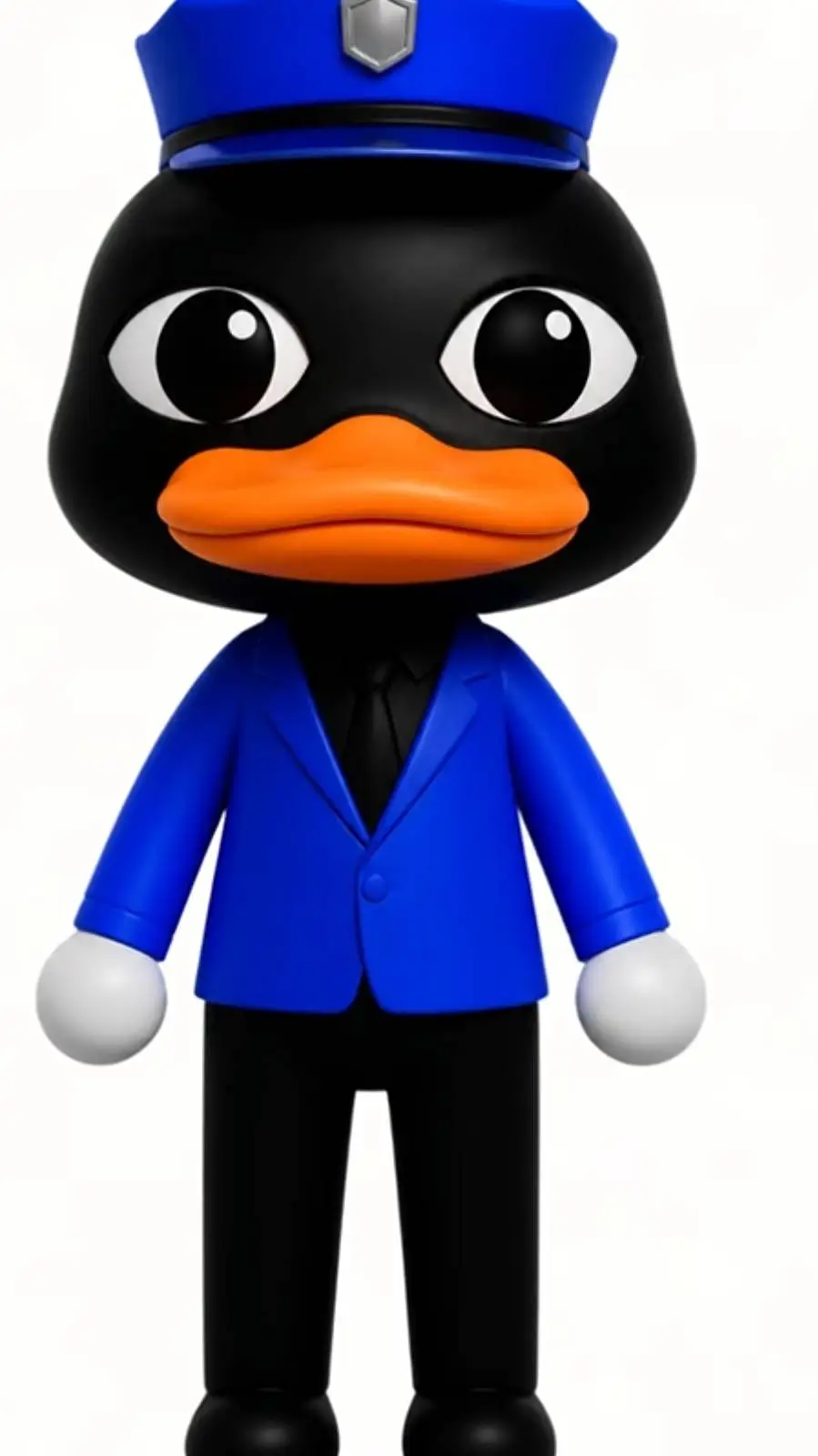 ai character: officer duckman background