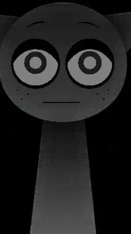 ai character: Grey background