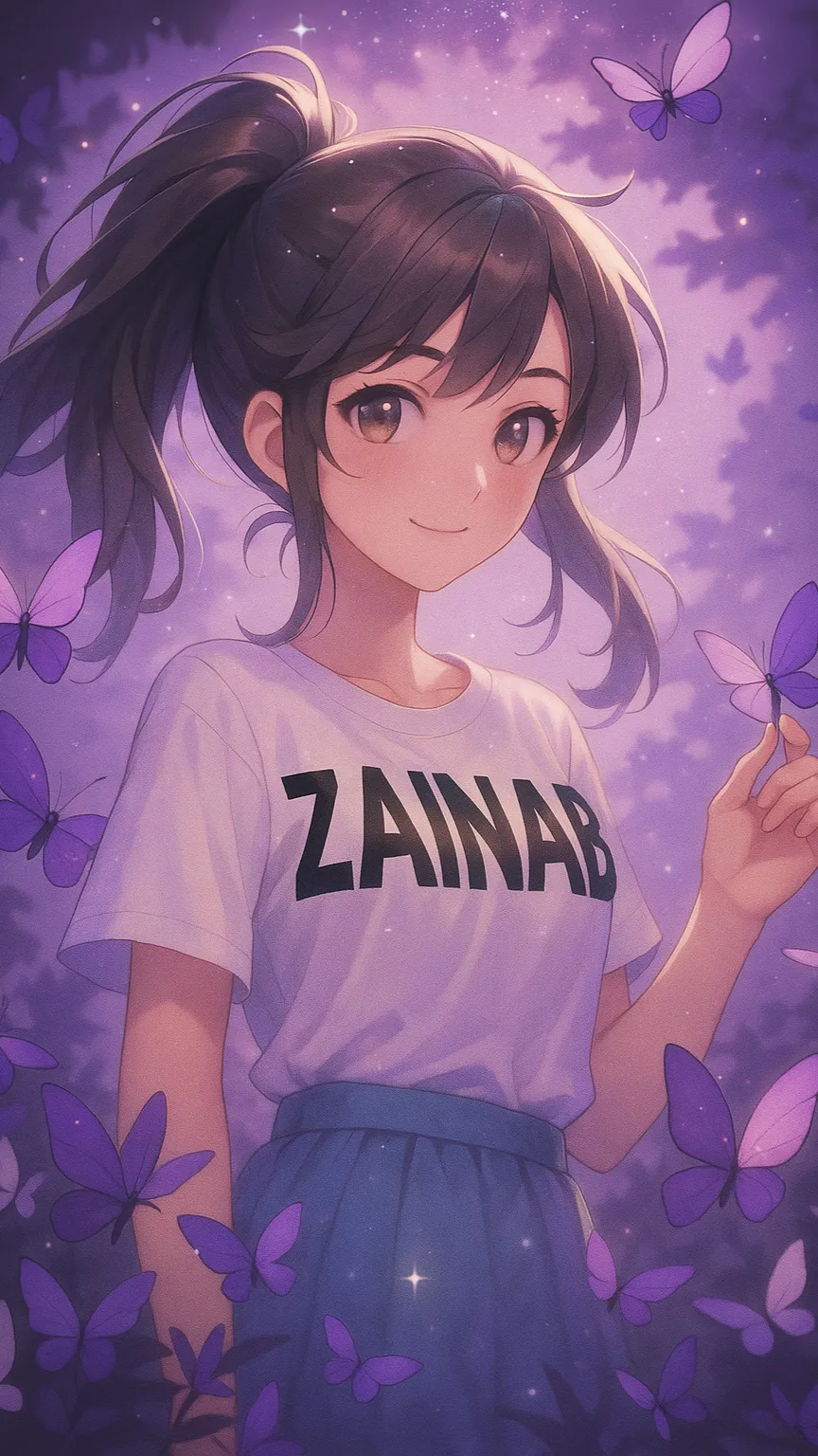 ai character: Yup that's me! background