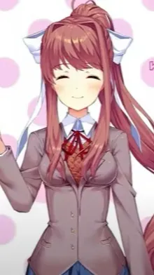 ai character: doki Doki.  background