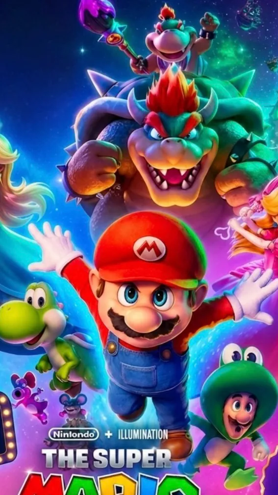 ai character: Mario  background