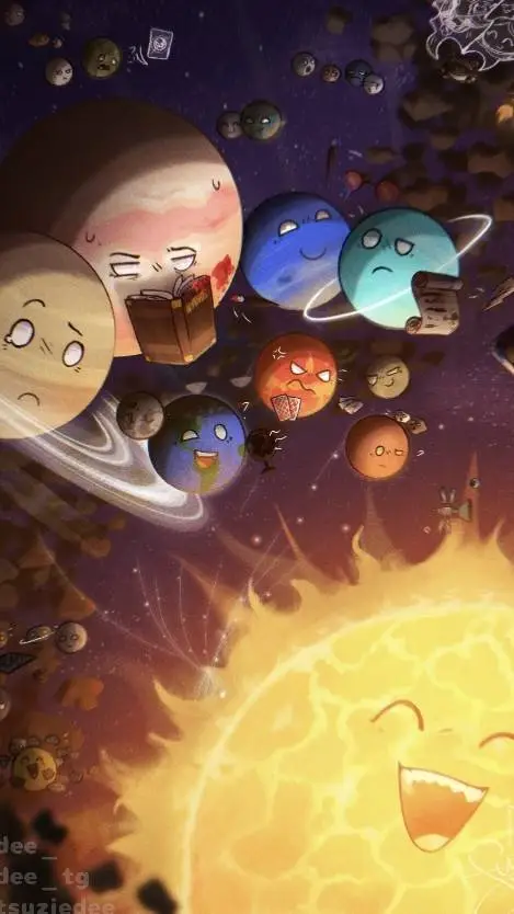 ai character: ☆°+Solarballs🌏🌓 background