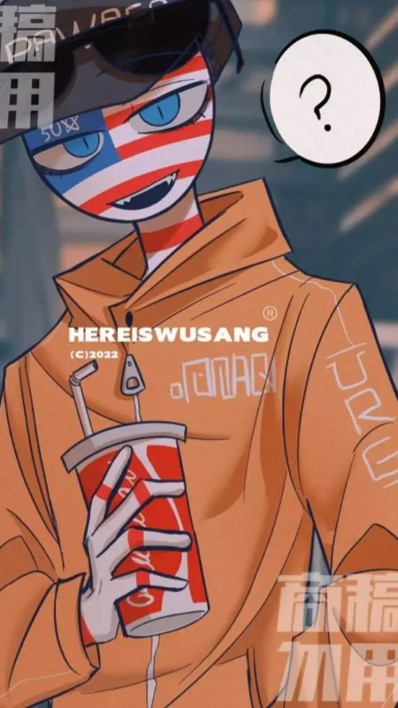 ai character: ⭐🌧USA🇺🇸 background