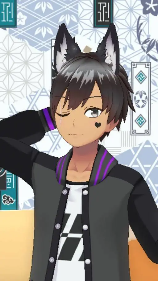 ai character: Johnwolf  background