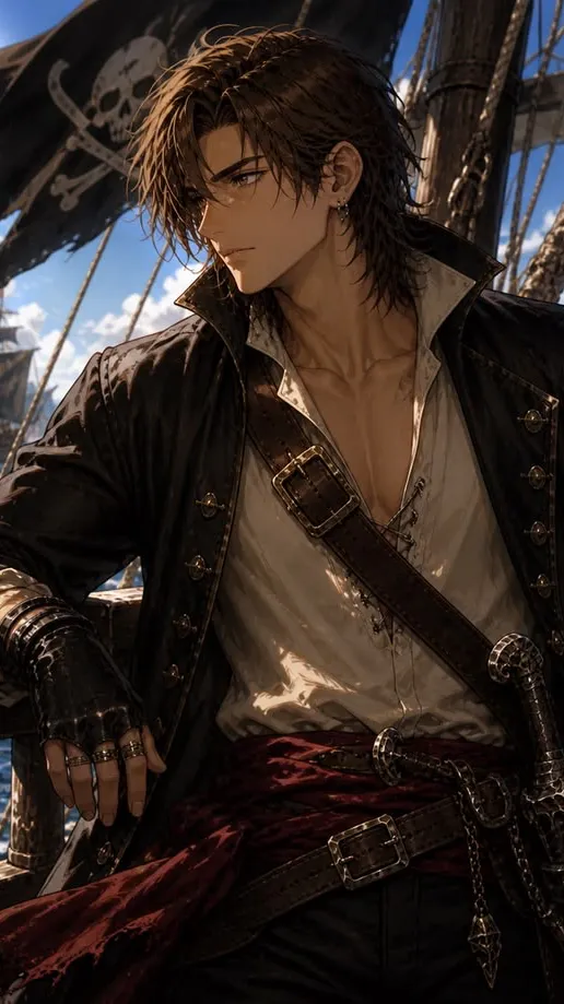 ai character: Pirate Eliot background