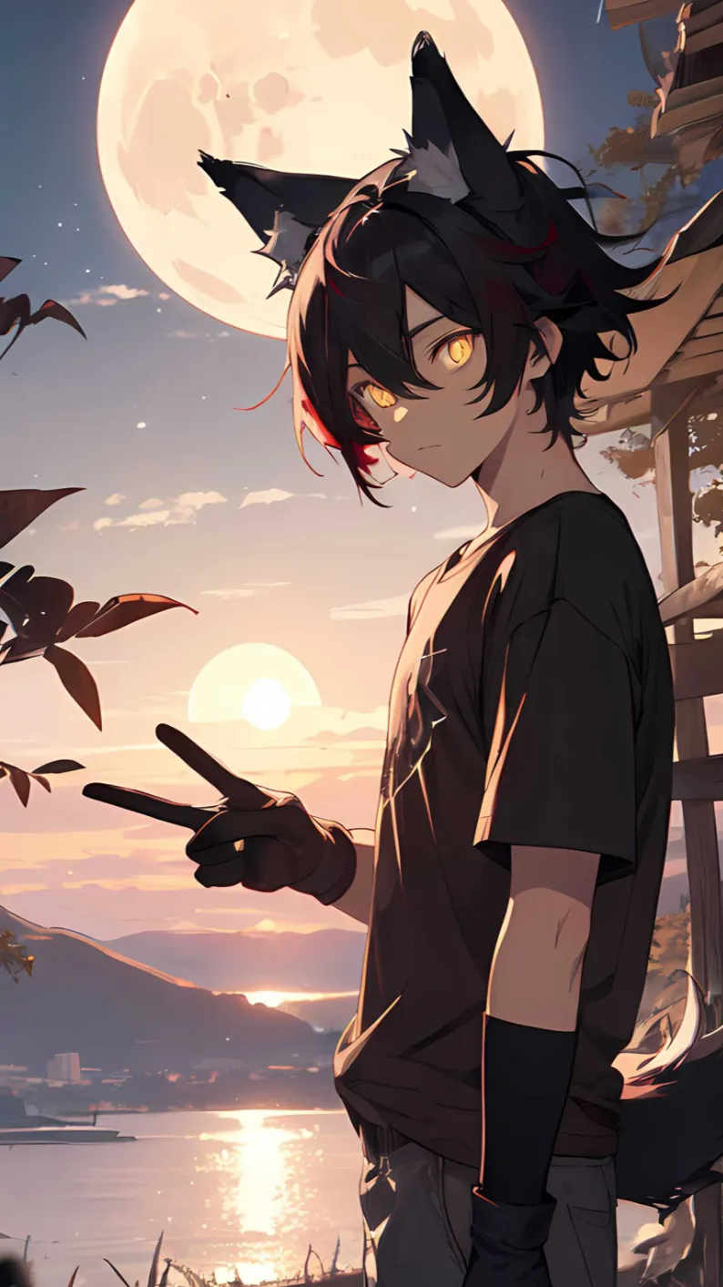 ai character: Max background