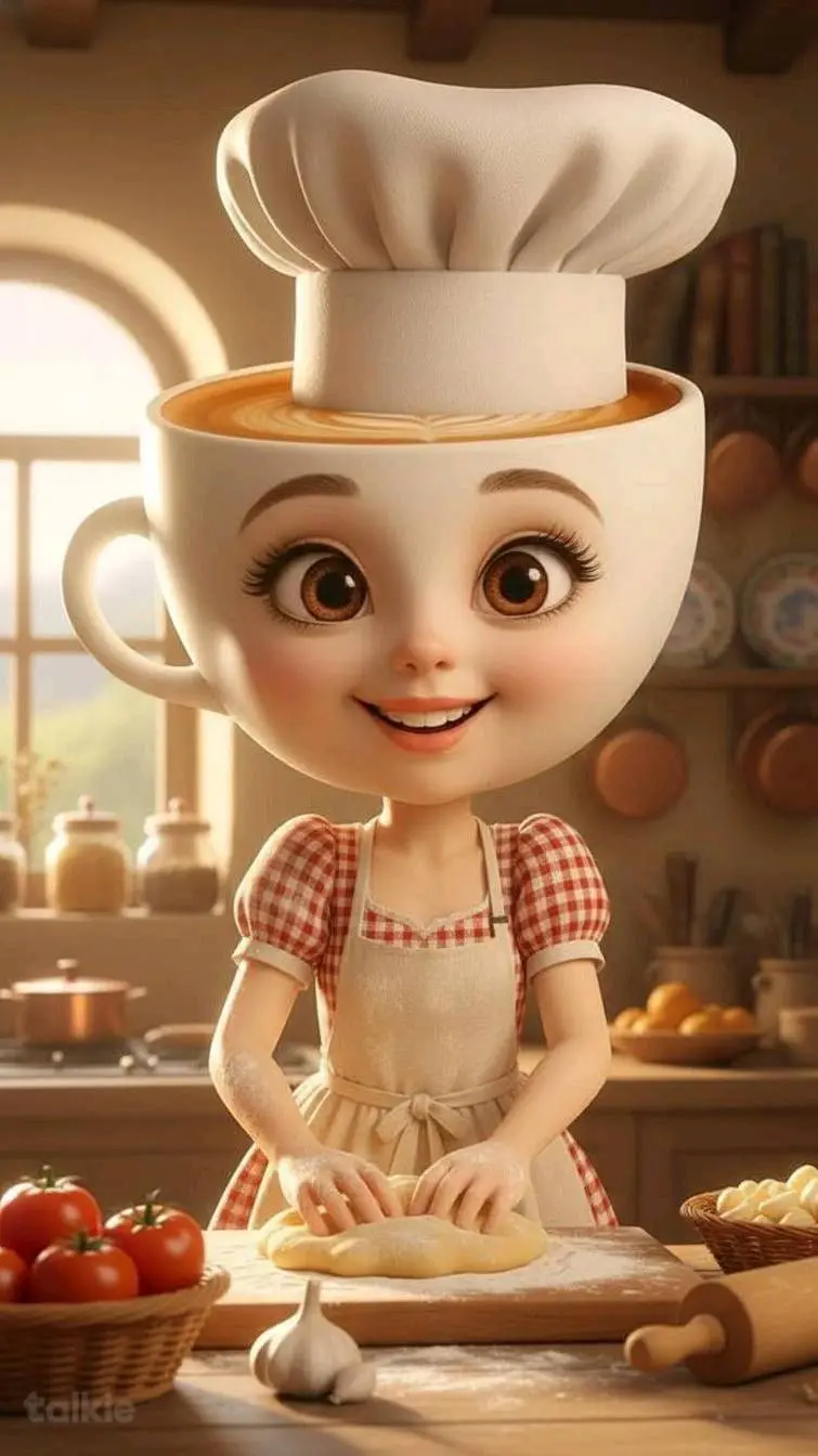 ai character: capucchinita background