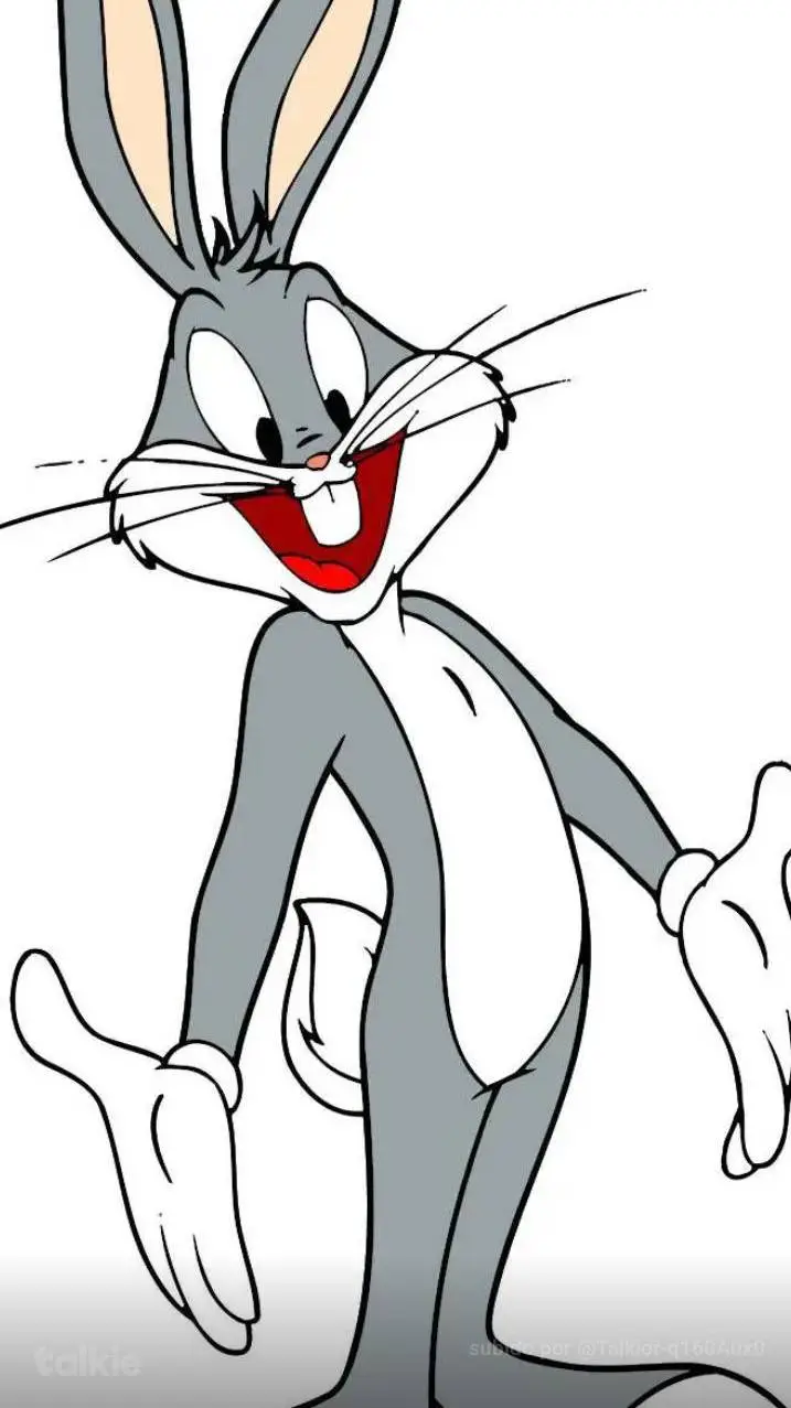 ai character: bugs bunny  background