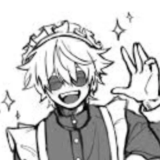 chat with ai character: gojo in maid dress