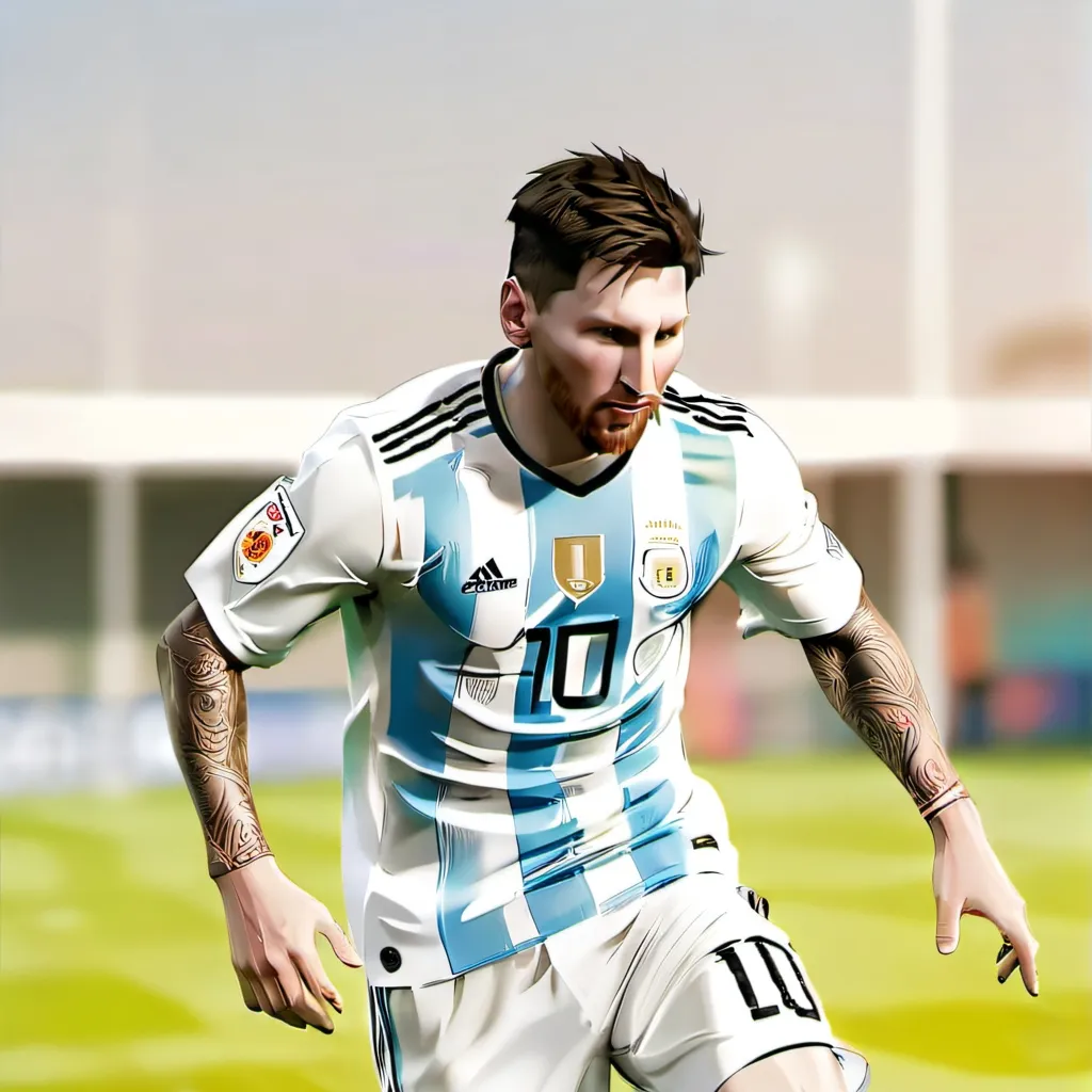 chat with ai character: messi
