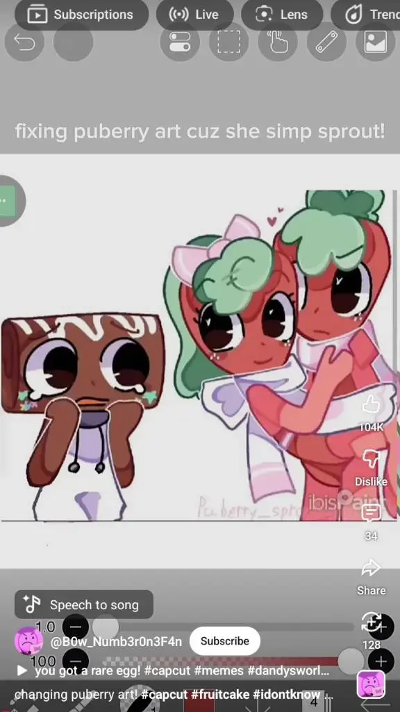 ai character: Puberty And Sprout background