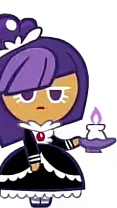 ai character: Blackberry cookie background