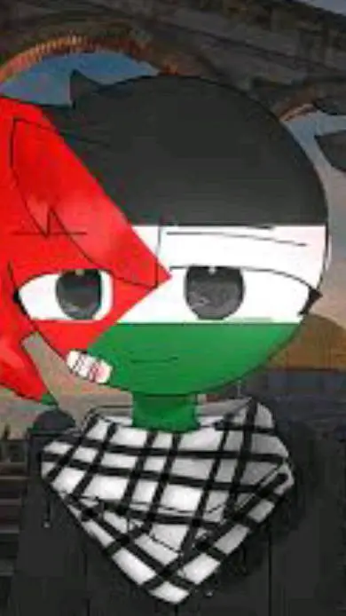 ai character: Palestine ch's ♂️ background