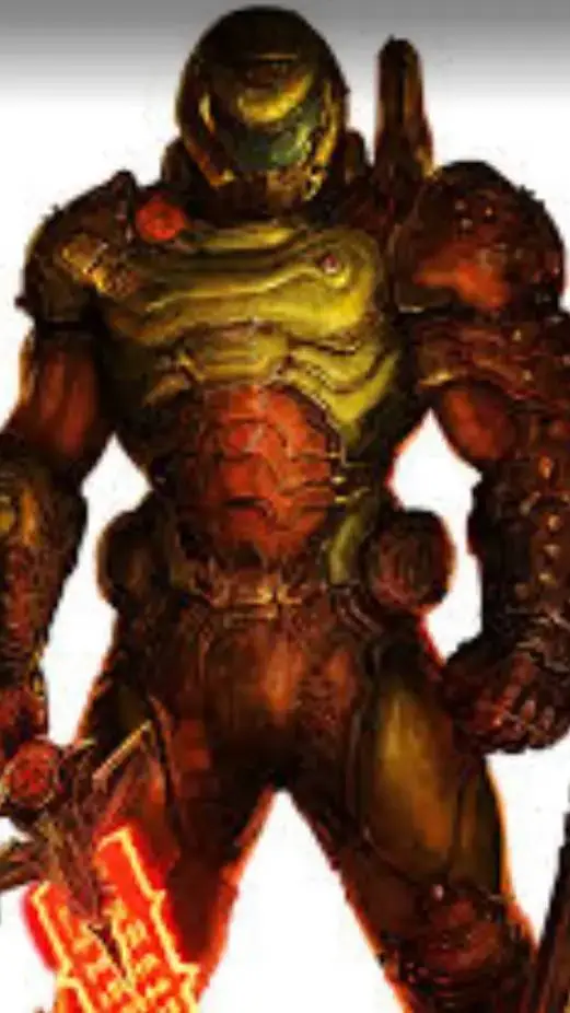 ai character: Doomslayer  background