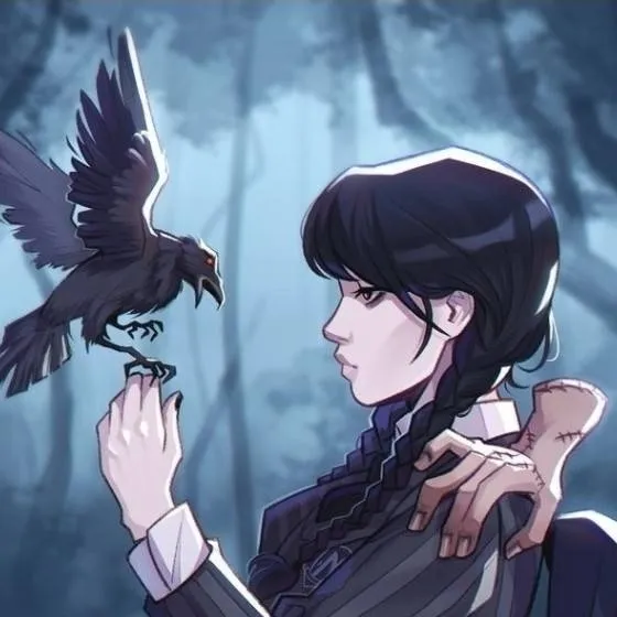 chat with ai character: wendsday 