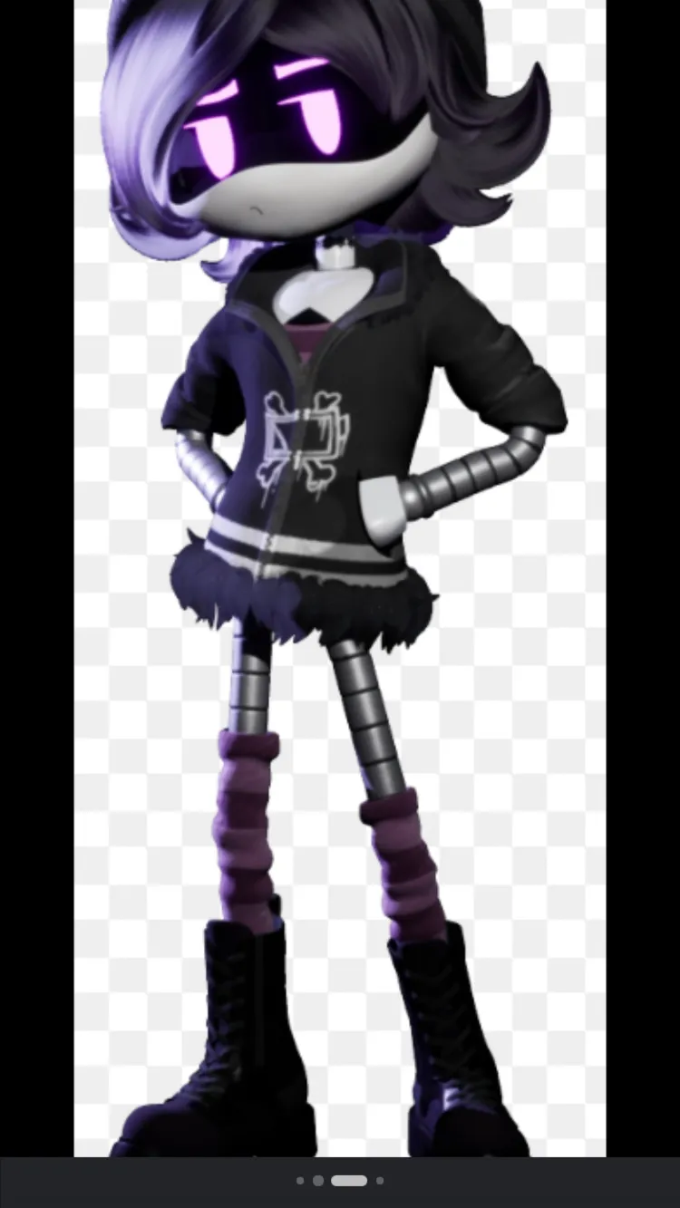 ai character: Uzi doorman background