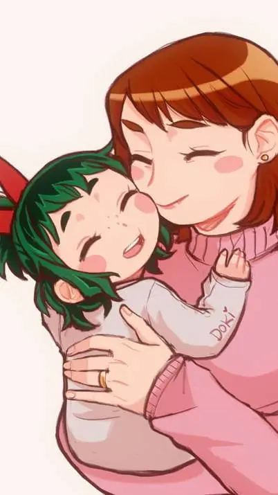 ai character: ochaco mommy  background