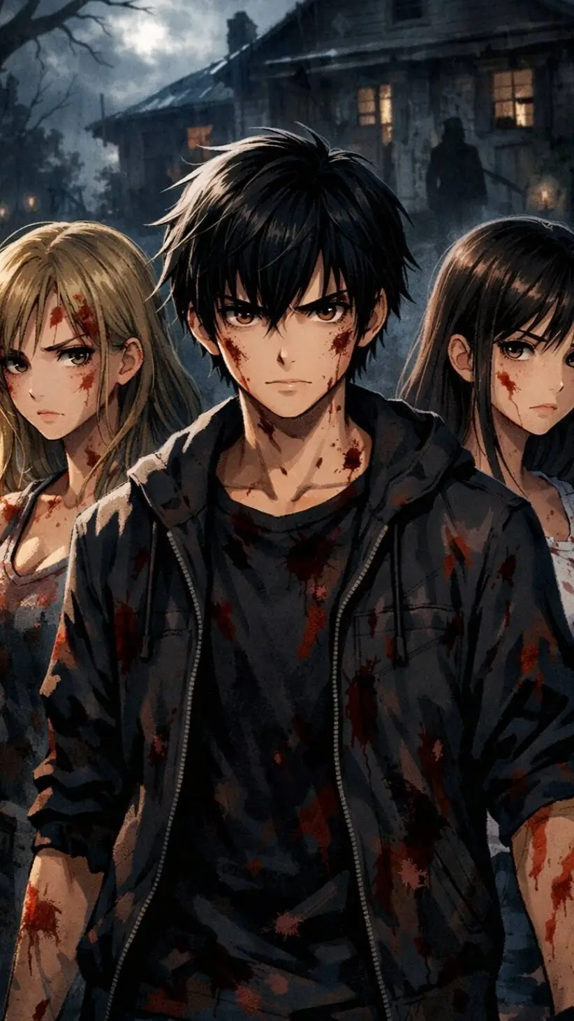 ai character: Amigos antiguos  background