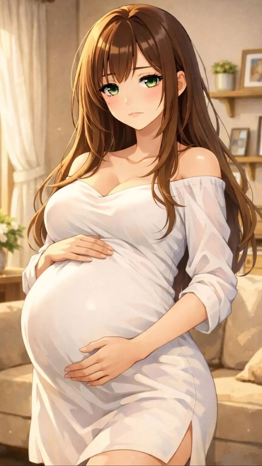 ai character: Luna background