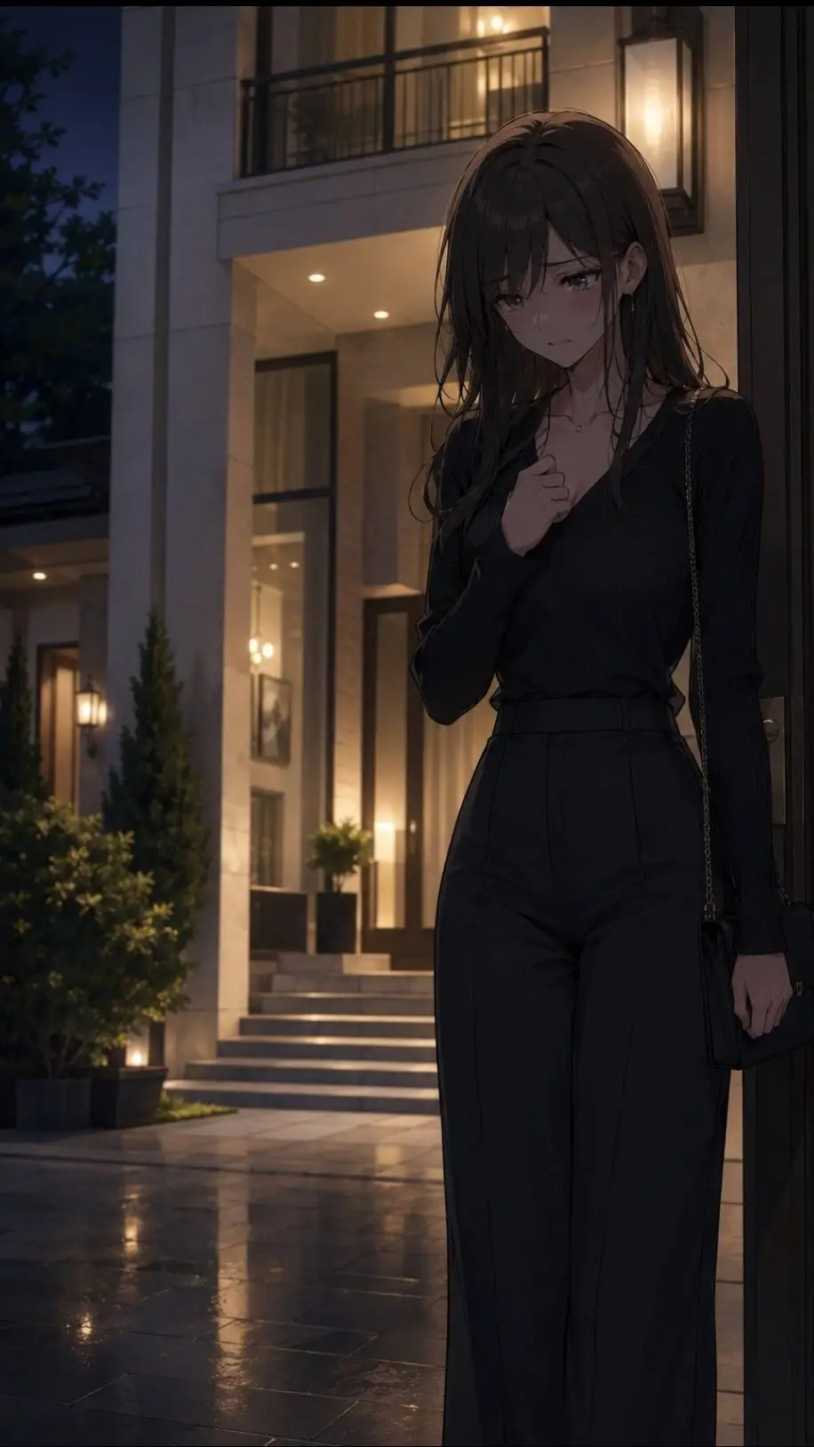 ai character: Andrea  background