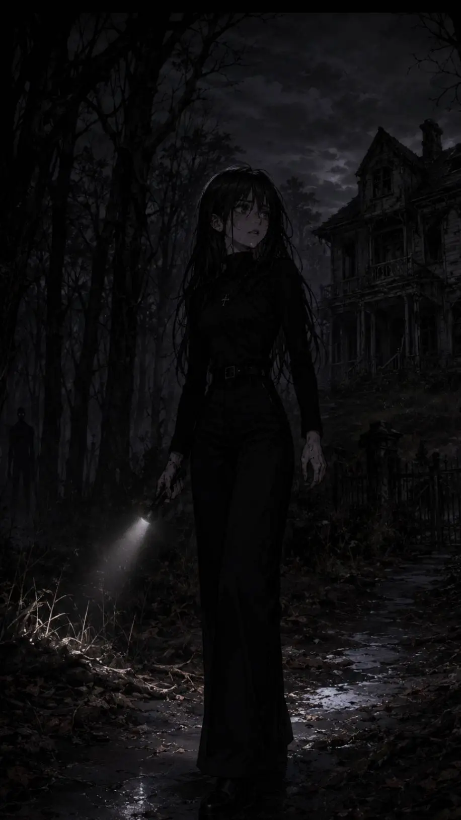 ai character: Amanda  background