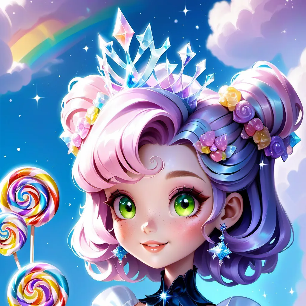 chat with ai character: Candy girl ￼￼