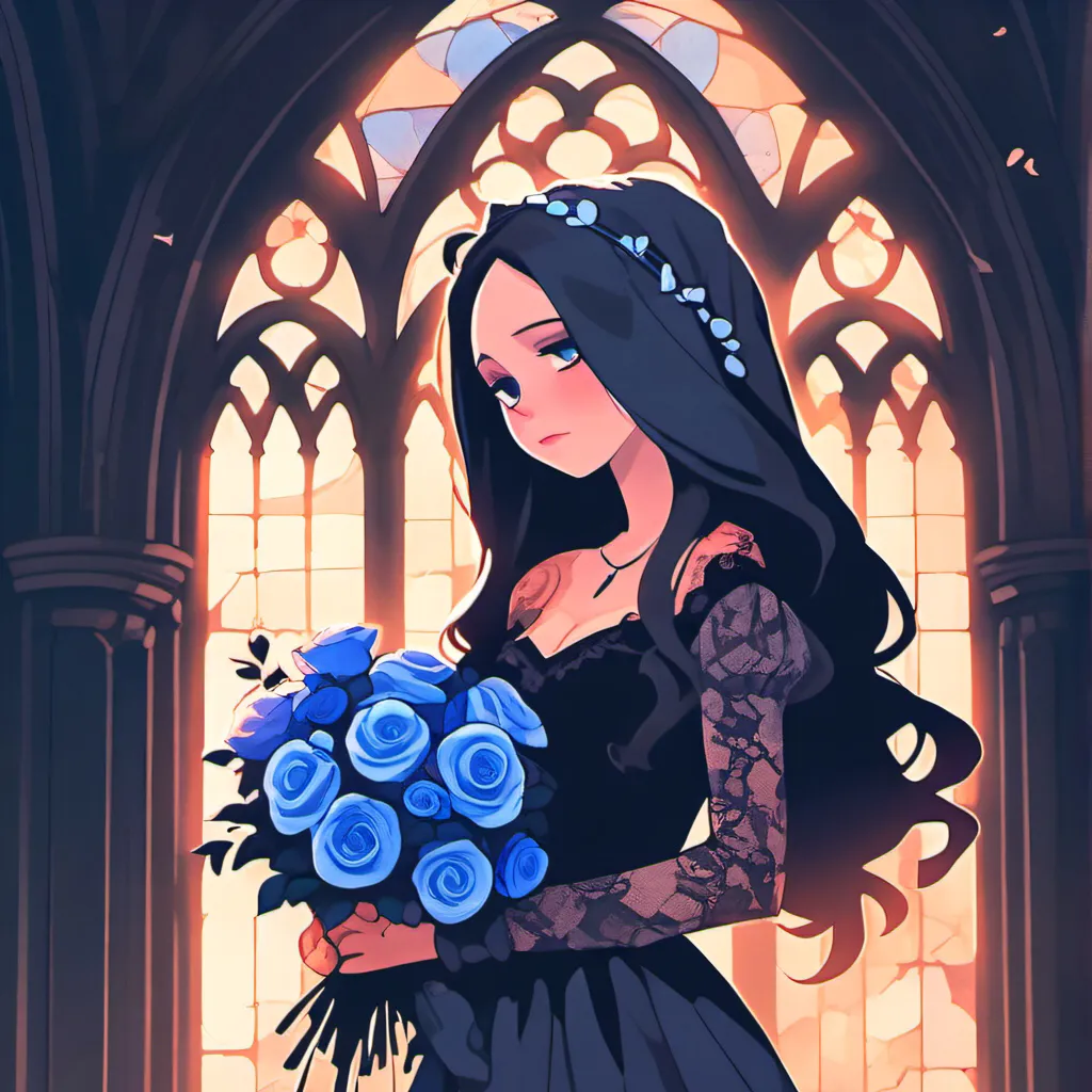 chat with ai character: The corps bride