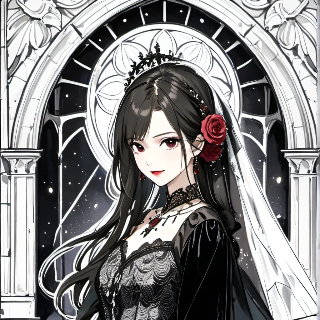 chat with ai character: Vampire bride￼