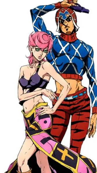 ai character: trish♥️ background