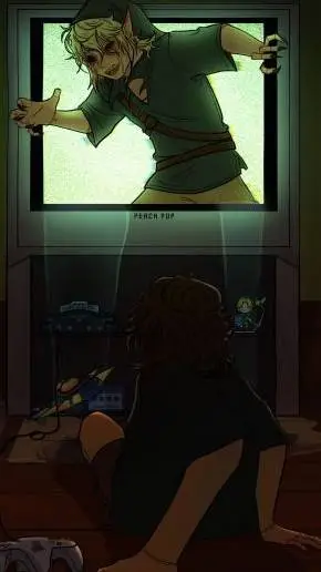 ai character: Creepypasta background