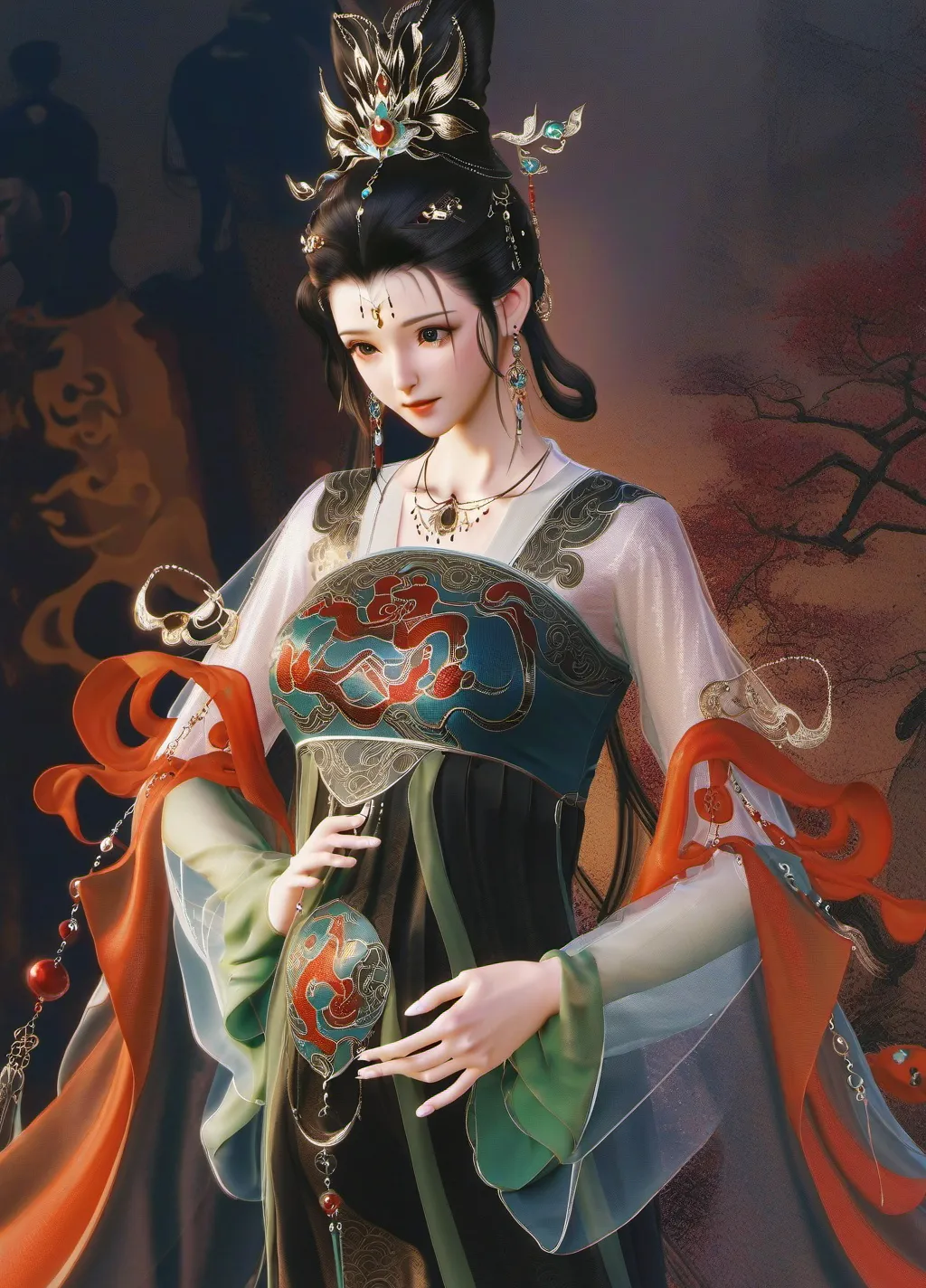 chat with ai character: Lan Yue