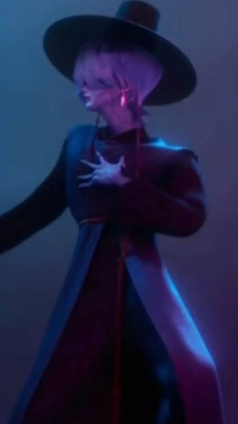 ai character: Zoeystery background