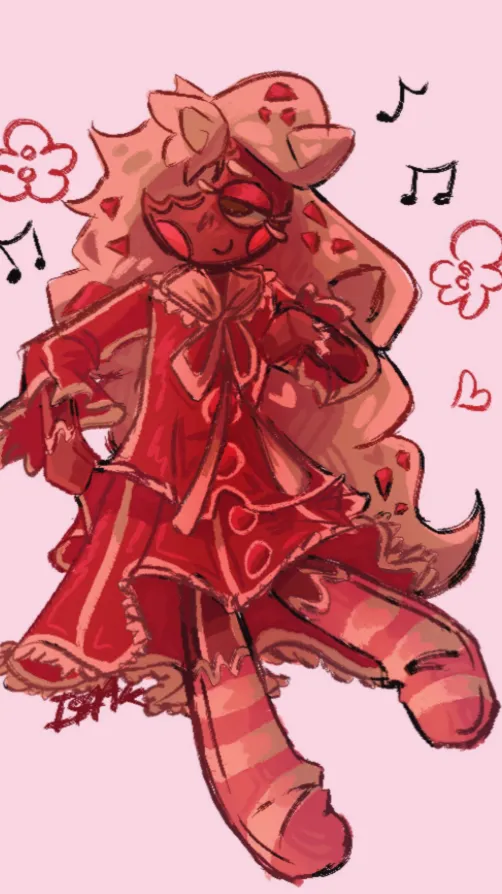 ai character: ~ginger x Bobette~ background