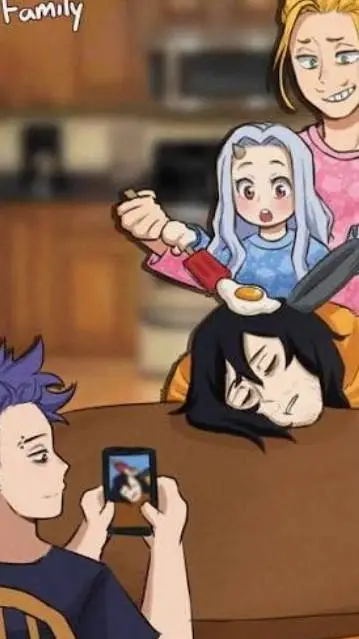 ai character: EraserMic family  background