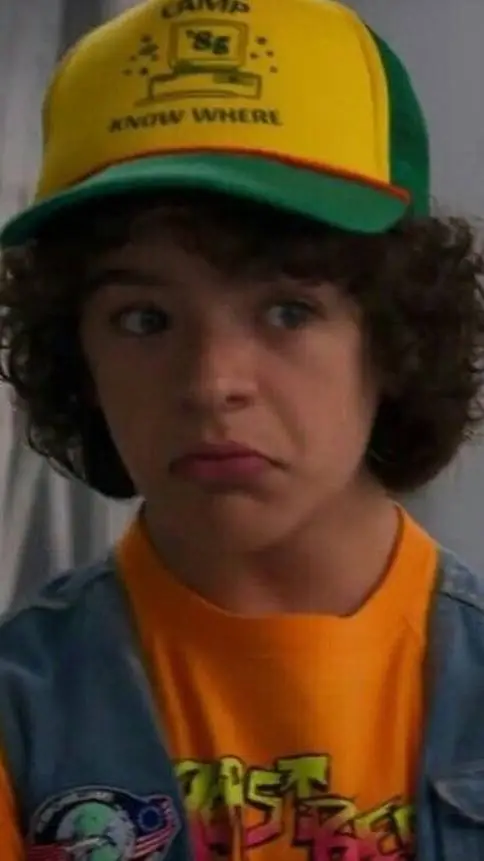 ai character: Dustin Henderson  background