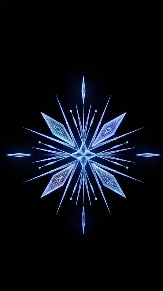 ai character: Frozen 2. ❄️🌬️ background